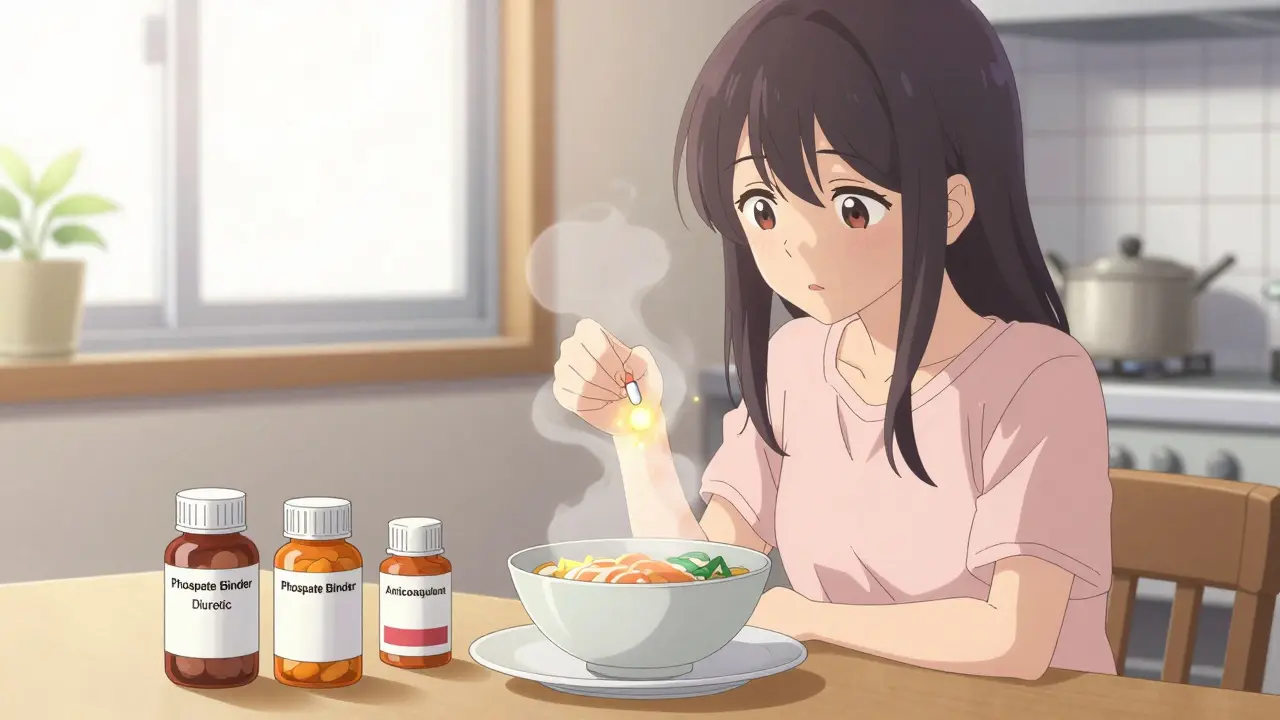 Kidney Disease Medications: Phosphate Binders, Diuretics, and Anticoagulants Explained