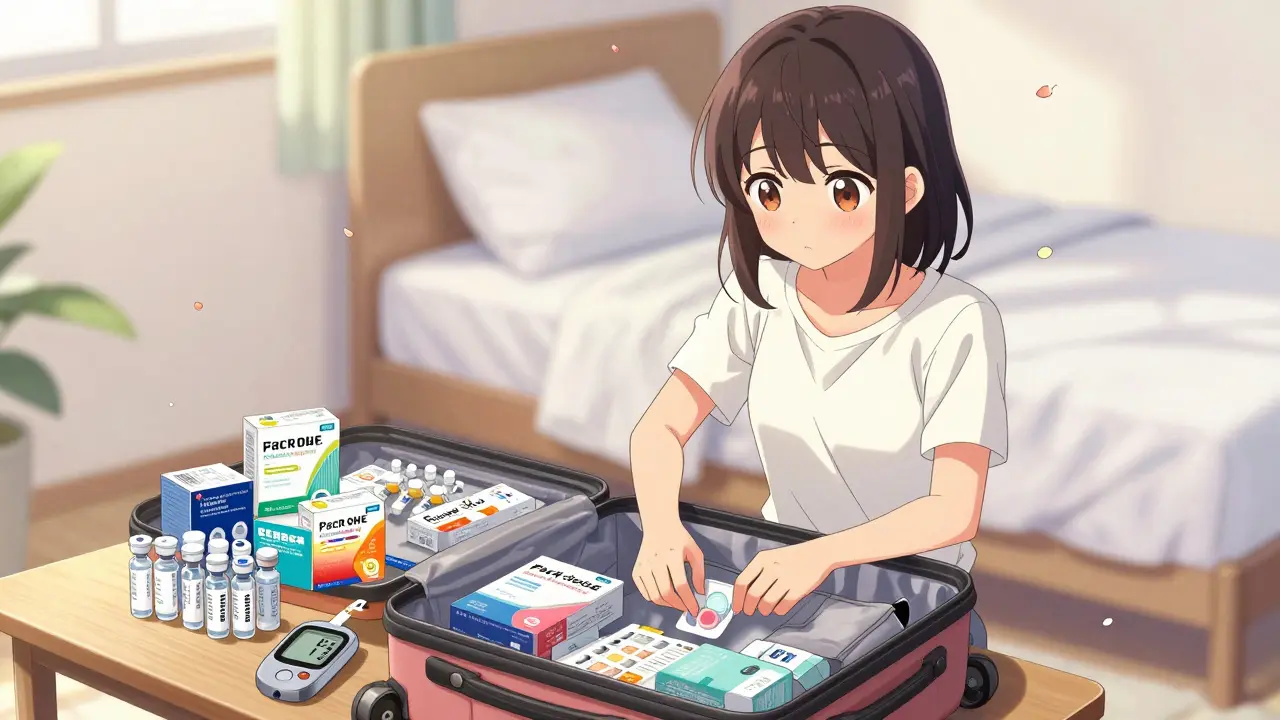 Traveling With Diabetes: How to Pack Insulin, CGM Sensors, and Supplies